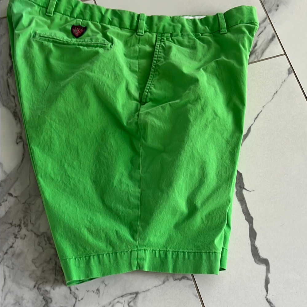 Polo by Ralph Lauren Green Flat Front Shorts